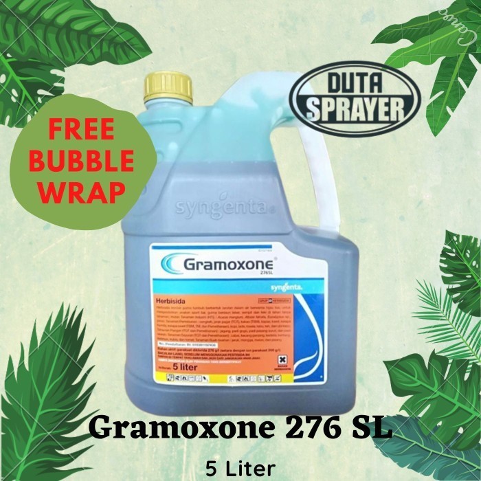 Gramokson Gramoxone 276 SL 5 Liter Herbisida Pembasmi Rumput Gulma 5L