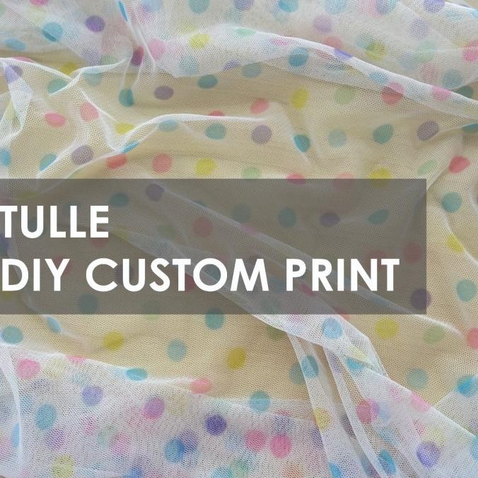 Kain Soft Tulle Digital Print Jasa Dan Kain Trend