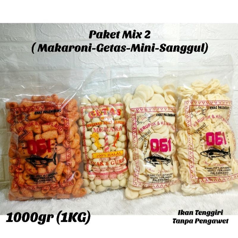 

PAKET MIX 2 - KEMPLANG MAKARONI GETAS MINI SANGGUL KECIL