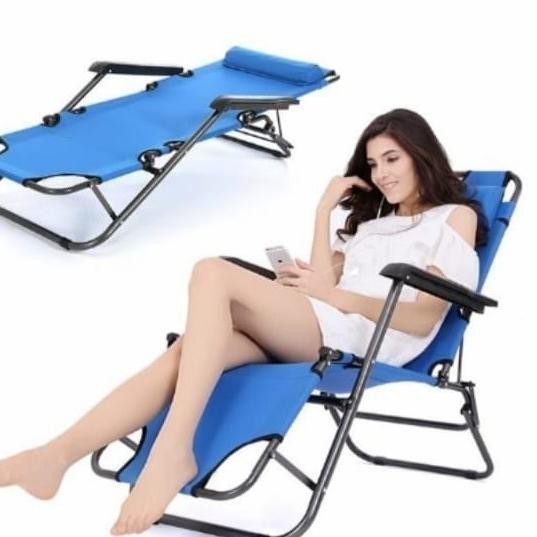 KURSI LIPAT KURSI MALAS KURSI SANTAI RANJANG LIPAT FOLDING BED