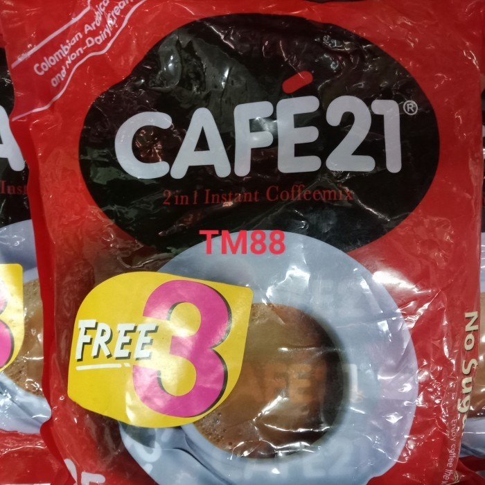

Ready COLOMBIAN ARABICA COFFE AND NON-DAIRY CREAMER CAFE 21