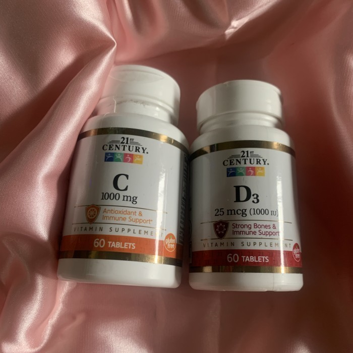 

Ready Paket Hampers Hamper Isoman Vitamin Covid 21st Century Vit C 1000mg D3
