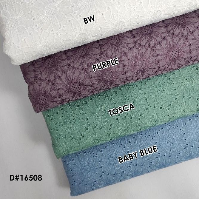

Katun Embroidery / Katun Bordir / Katun Embro D-16508 Berkualitas