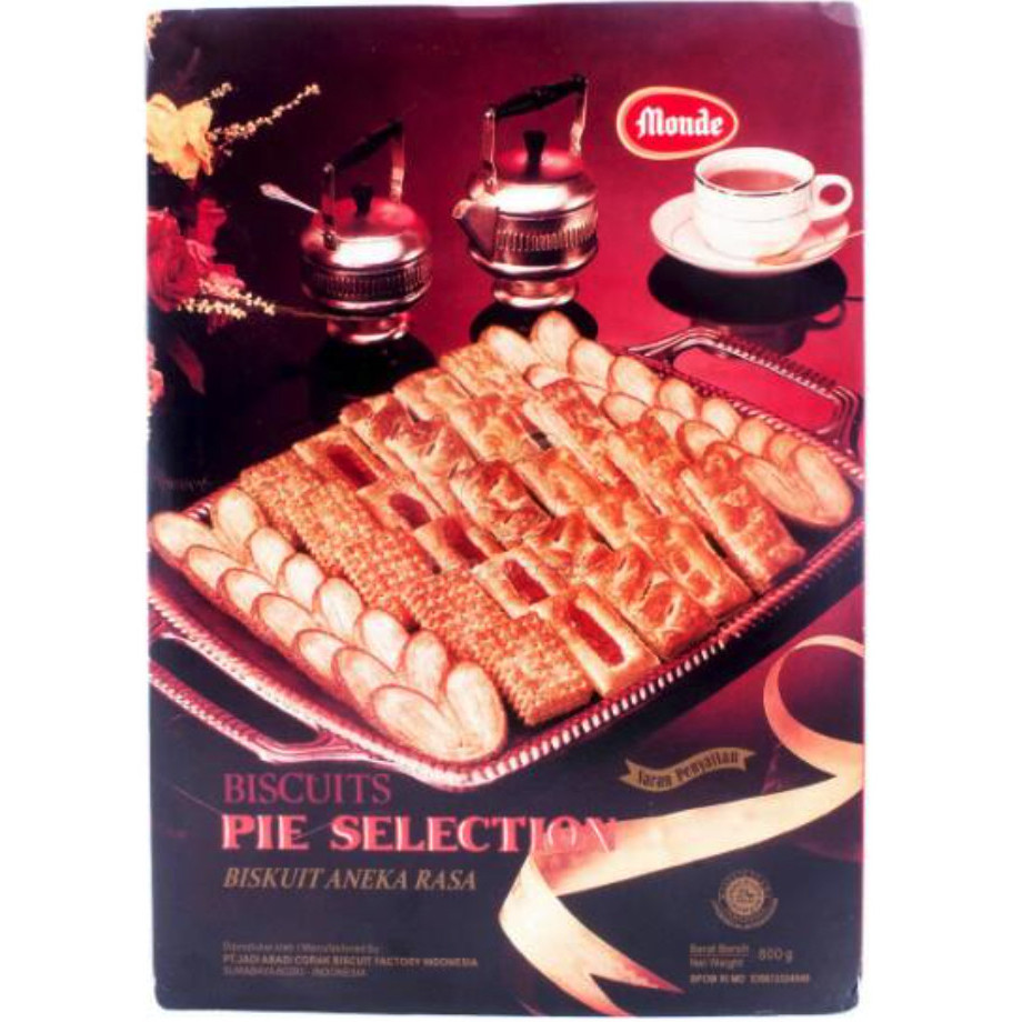 

TERPERCAYA MONDE PIE Selection Biscuit Aneka Rasa 800 gram