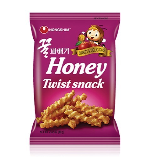 

BERGARANSI Nongshim Honey Twist Snack - 225gr (75gr x 3)*