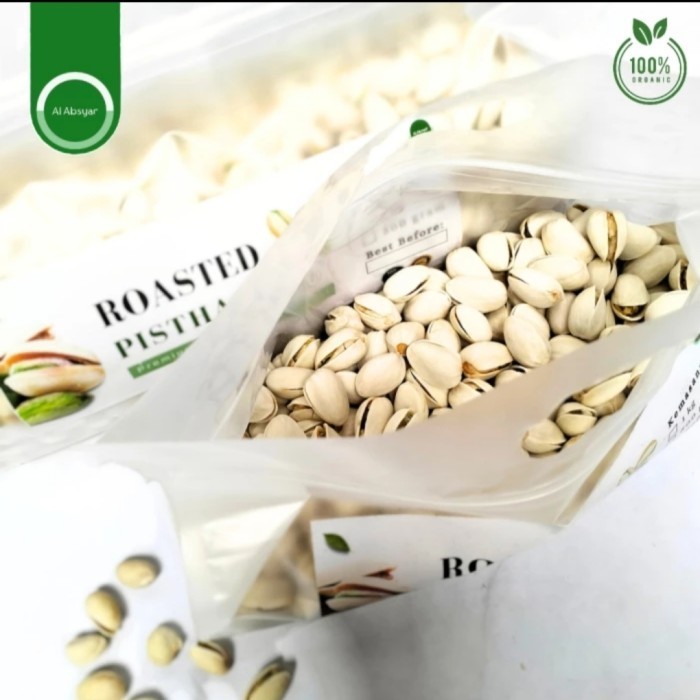 

MURAH Kacang Pistachio 1Kg Fustuk Kacang Ketawa Roasted Oleh Oleh Haji Umroh