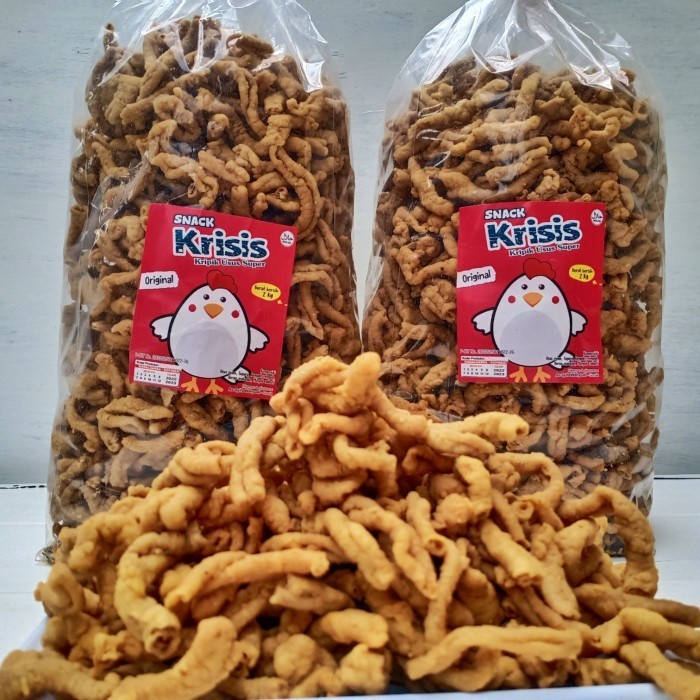 

LIMITED EDITION keripik usus ayam krisis 1 kg