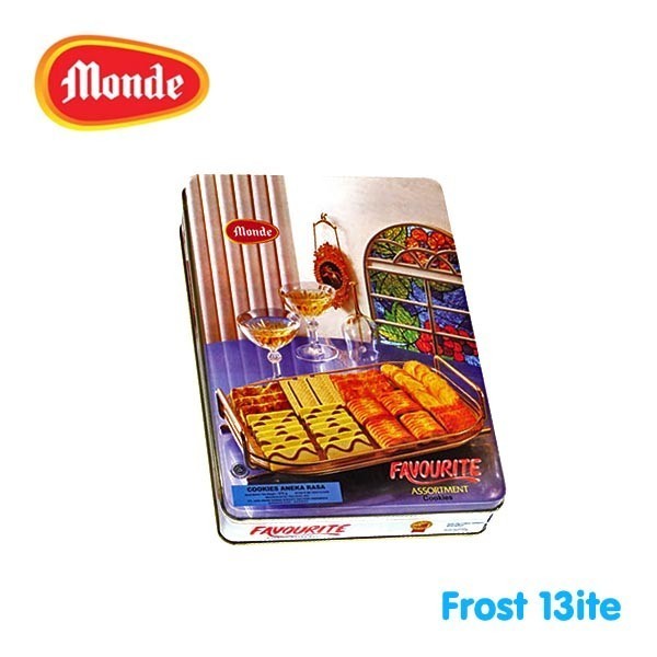 

MURAH Monde Favourite Assortment Cookies / Cookies Aneka Rasa Kaleng 575g