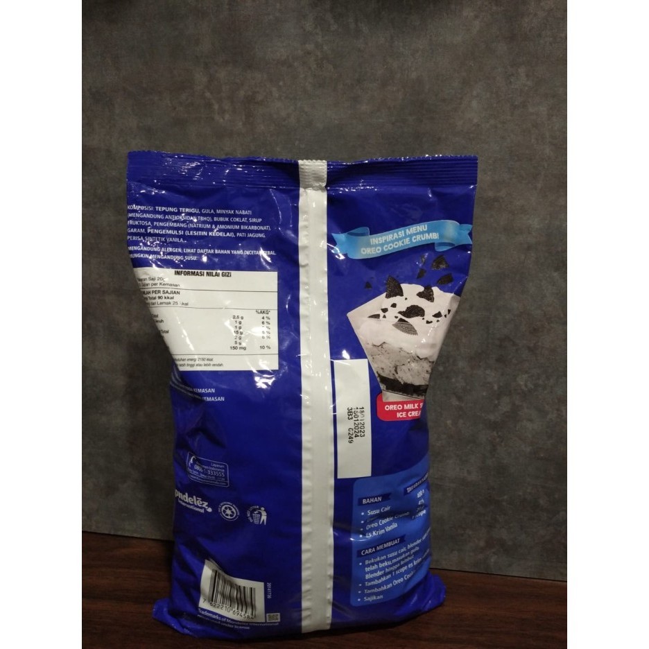 

TERPERCAYA Oreo Biskuit Cookies Crumb 1 Kg / Oreo crumble / Oreo snack