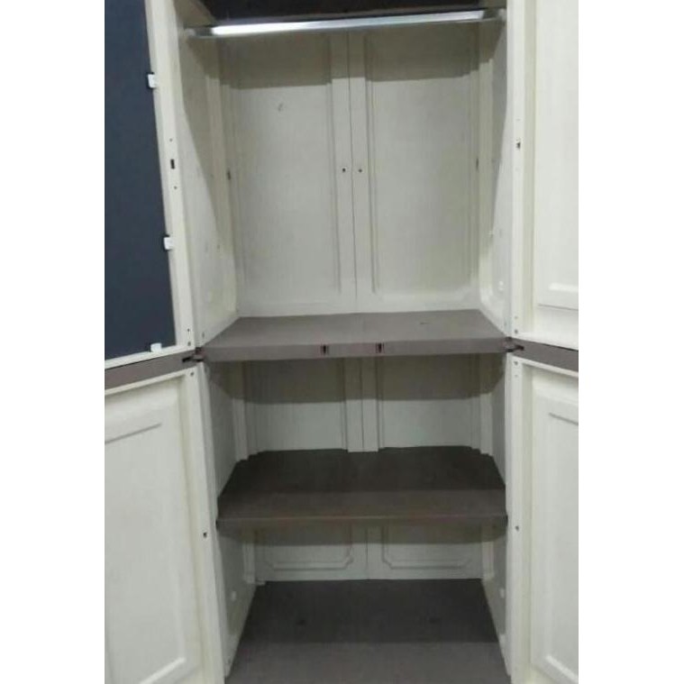 NEW (CARGO) OLYMPLAST OMC FG LEMARI PAKAIAN CABINET BAJU PLASTIK NURULSSTORE22