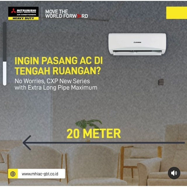 Ac 1 Pk Mitsubishi Heavy Industries Standar Srk09Cxp-W3/Wh