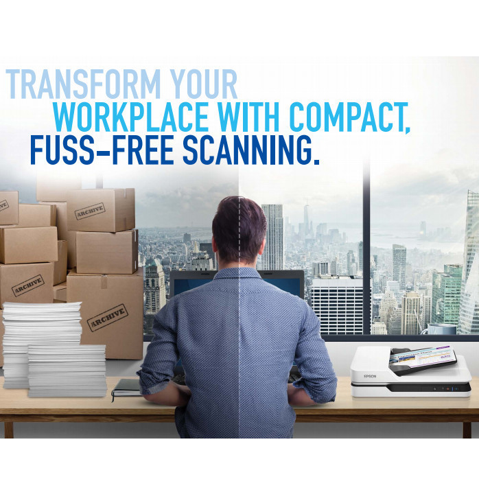 Scanner Epson Ds-1630 Epson Ds1630 Adf Scanner Garansi Resmi