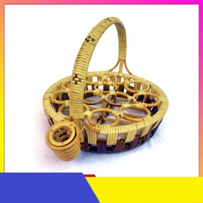 TP - KERANJANG AQUA GELAS TEMPAT AQUA GELAS ROTAN TEMPAT AQUA GELAS