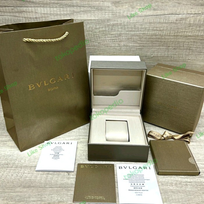 BOX KOTAK JAM TANGAN BVLGARI BULGARI WATCH