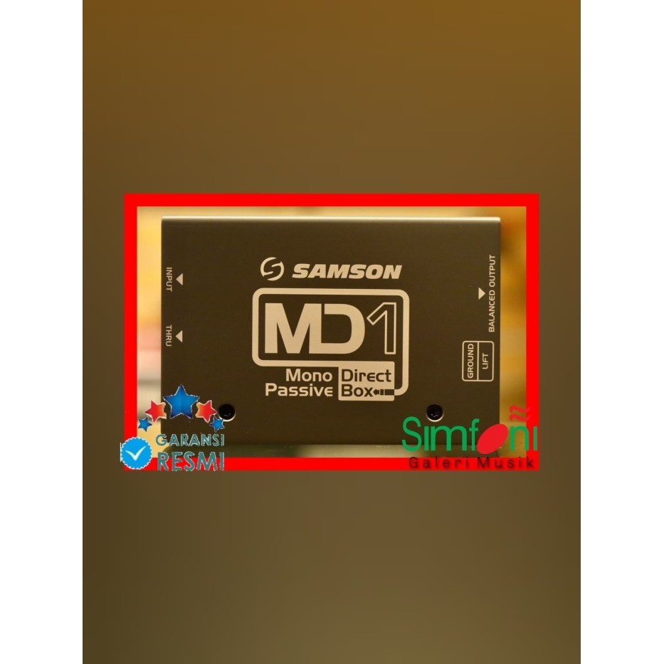 Samson Md1 - Mono Passive Direct Box
