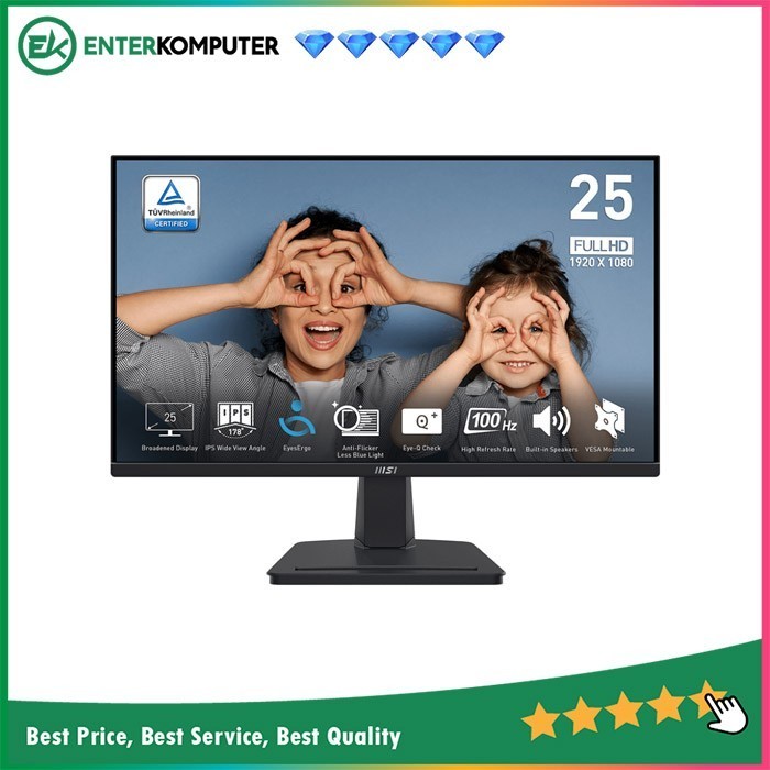 Msi Pro Mp251 24.5" Fhd Ips 100Hz Monitor / Monitor 24 Inch