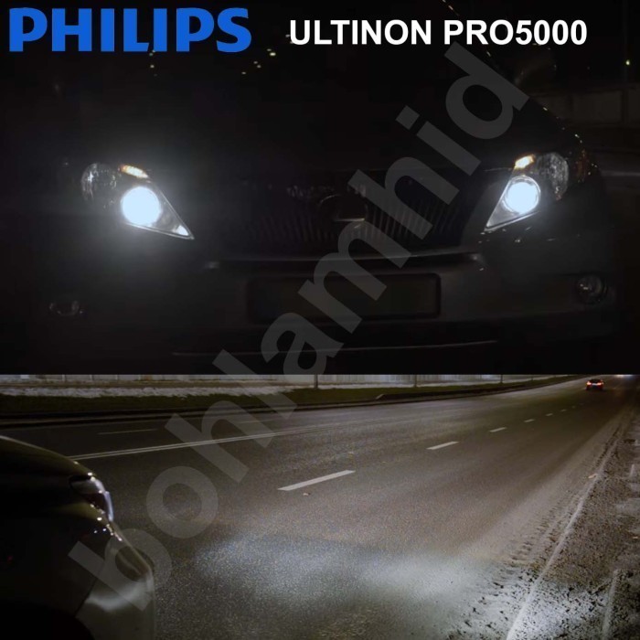 Lampu Led Philips Ultinon H4 Hi/Lo Pro5000 Pro 5000 Headlamp