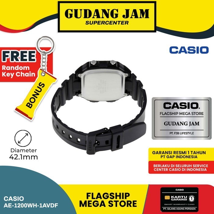 Casio General Ae-1200Wh-1Avdf Ae-1200Wh Ae-1200 Ae1200Wh Ae1200