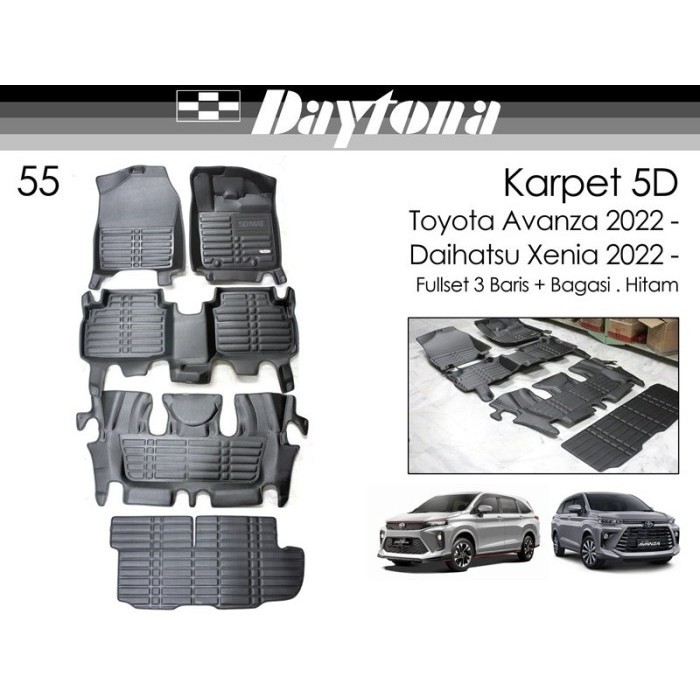 Daytona Karpet 5D Toyota Avanza Veloz 2022-