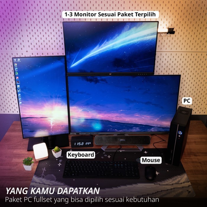 Imba Workplay Pc Ryzen 5 4600G Vega 6 16Gb Rakitan Mini Pc