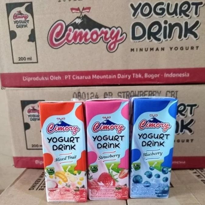 

1 Dus Cimory Yogurt Drink 200Ml 1 Kardus Isi24 Reguler Kargo