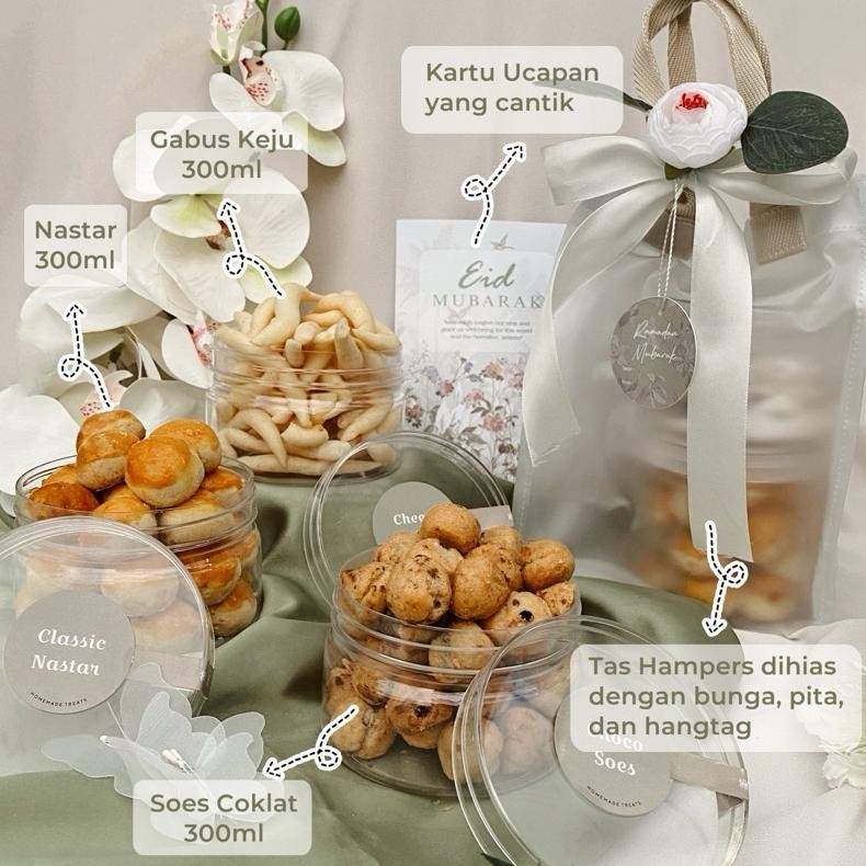 

Ready>>> Hampers Lebaran Idul Fitri Ramadhan Gift Box Hadiah Aesthetic Parcel Kue Parsel