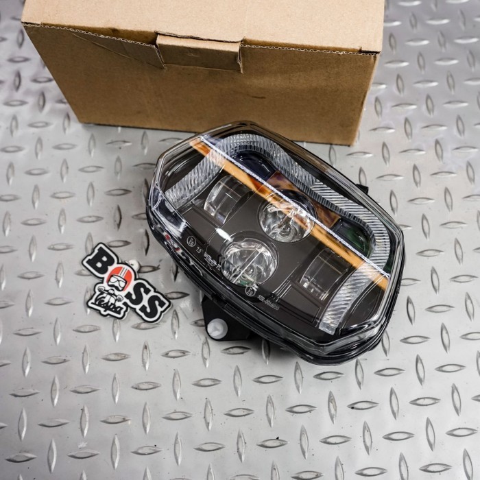 Headlamp Led Daymaker Drl V1 New Model Vespa Sprint