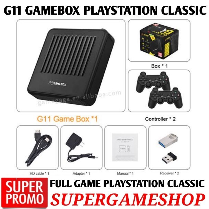 Gamebox G11 Playstation Classic Video Game Console Wireless Game Box