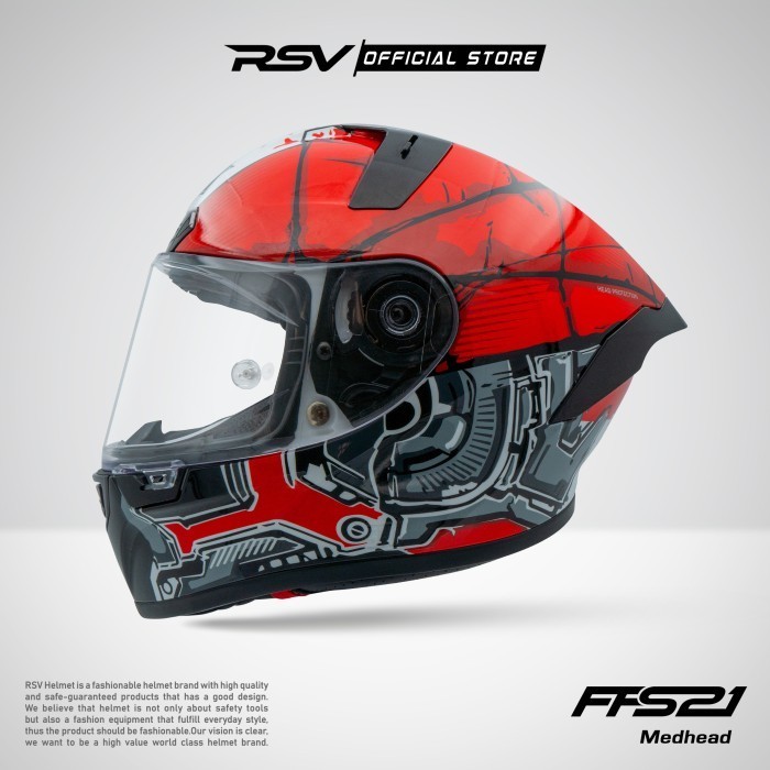 Helm Full Face Rsv Ffs21 Motif