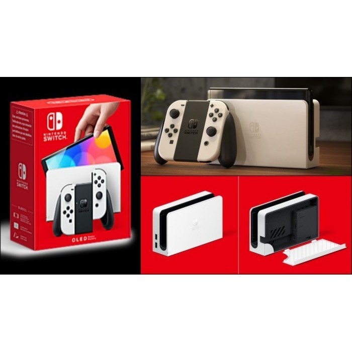 Console Nintendo Switch Oled / Mesin Nintendo Switch Oled White