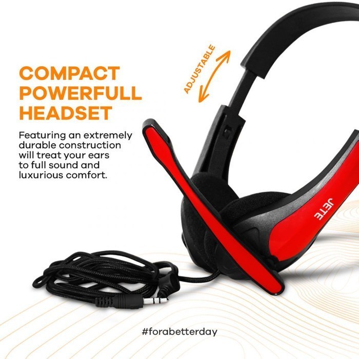 Jete Paket Wfh Webcam Jete W6 + Headset Hb3