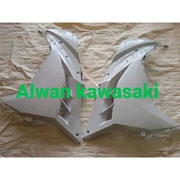 Fairing Ninja 250Fi Putih Kanan Kiri 25 Jan 2019