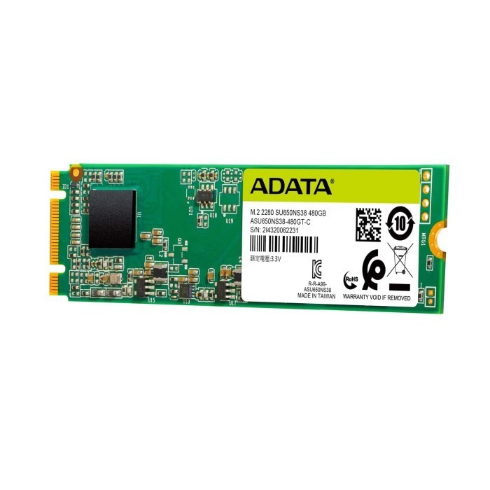 Adata Ssd Su650 M.2 2280 480Gb Sata Iii / Ssd 480Gb