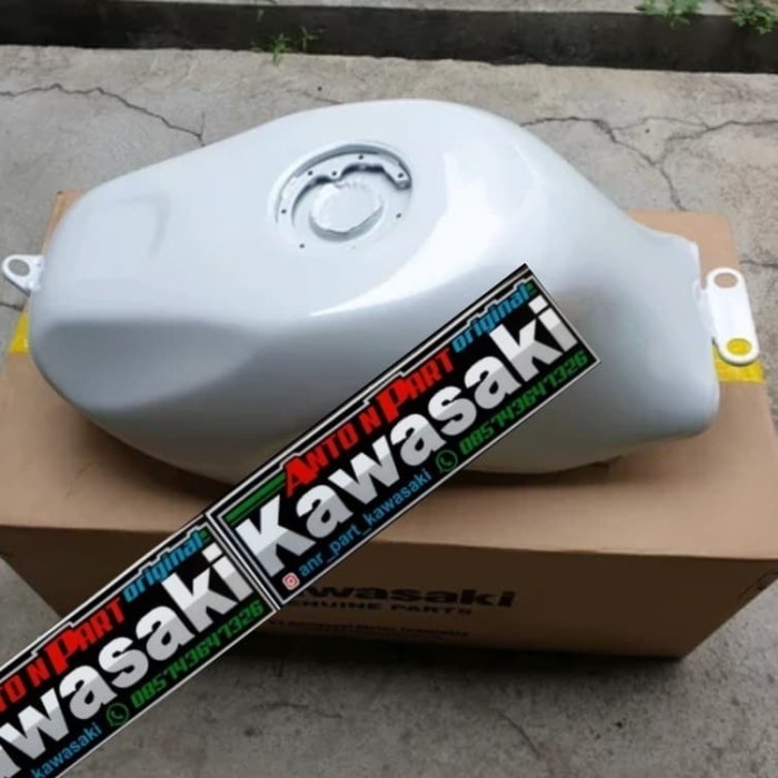 Tangki Tangky Tank Tanki Bensin Ninja Rr Putih Polos Original