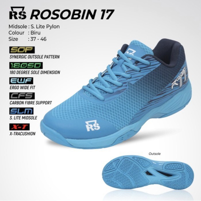 Sepatu Badnton Rs Rosobin 17 /Rs Rosobin