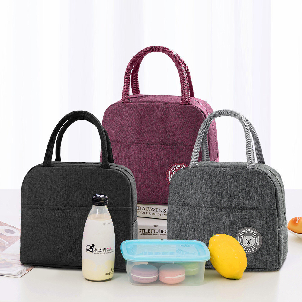 Tas bekal kotak makan bahan tebal aluminium foil