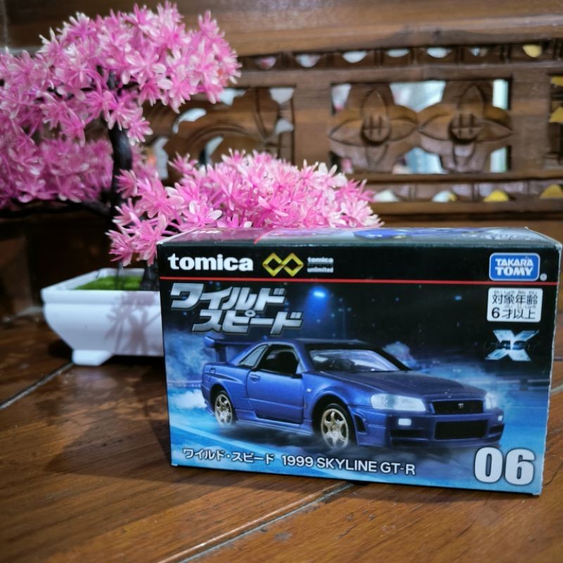 TOMICA NISSAN SKYLINE R34 1999 BRIAN BIRU
