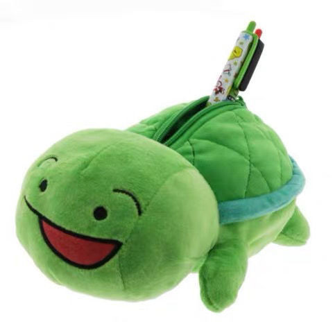 

Creative Funny Quirky Little Turtle Plush Pencil Bag Stationery Doll Pencil Case