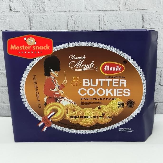 

Best Sales Monde Butter Cookies 150 Gram Stok Terbatas