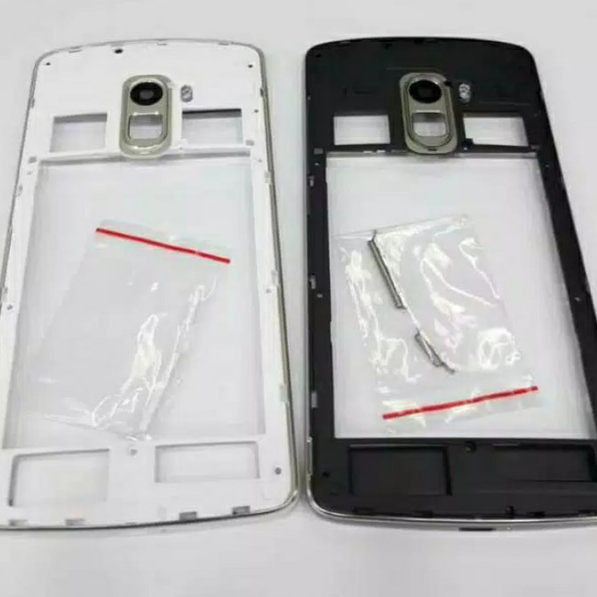 BEZEL BAZEL TUTUP MESIN LENOVO K4 NOTE A7010 TULANG TENGAH BLACK