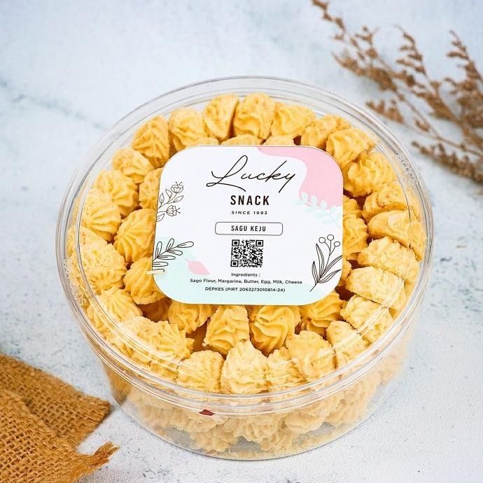 

Kue Kering "Sagu Keju" Wisman Wijsman Uk 500 Gram Berkualitas
