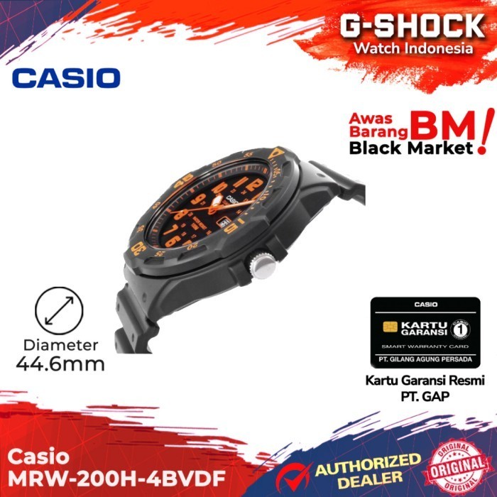 Casio General Mrw-200H-4Bvdf Mrw-200H Mrw-200 Mrw 200H Mrw 200H