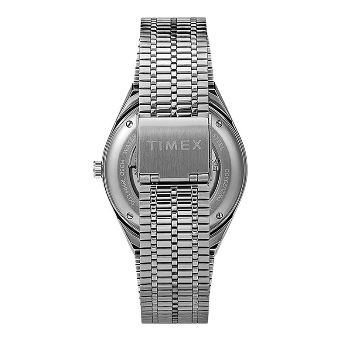 Jam Tangan Pria Timex M79 Tw2U29500 Batman Automatic Black Dial Stain