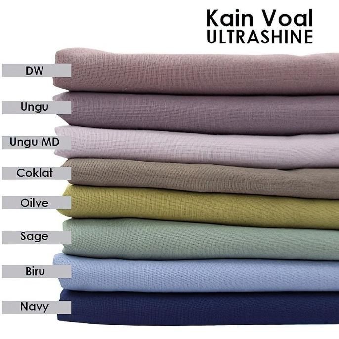 

Big Sale Kain Voal / Kain Voal Ultrashine Per 0.5 Meter Berkualitas