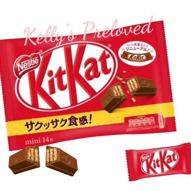 

KITKAT MINI JAPAN ORIGINAL | GREEN TEA | DARK CHOCO | KIT KAT JEPANG