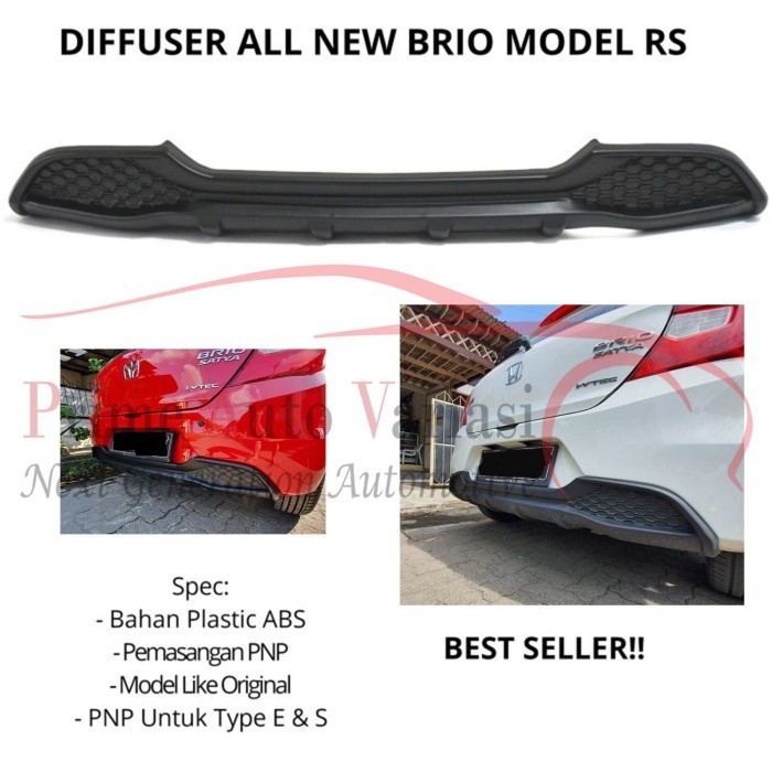 Diffuser All Brio 2019 Bumper Diffuser All Brio