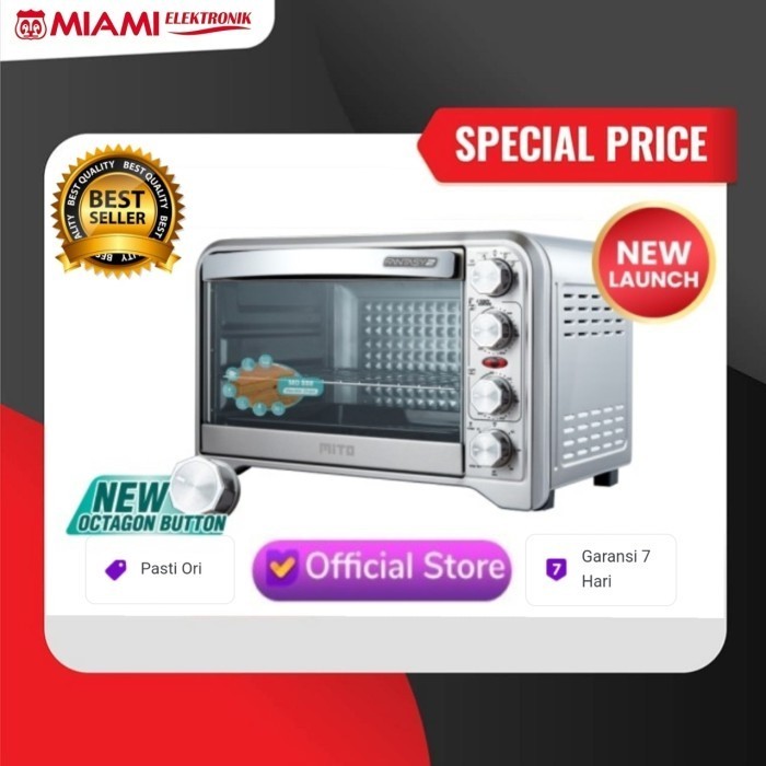 Mito Oven Fantasy 2 Mo 888 33 Liter / Oven Mito Mo888 Fantasy 2