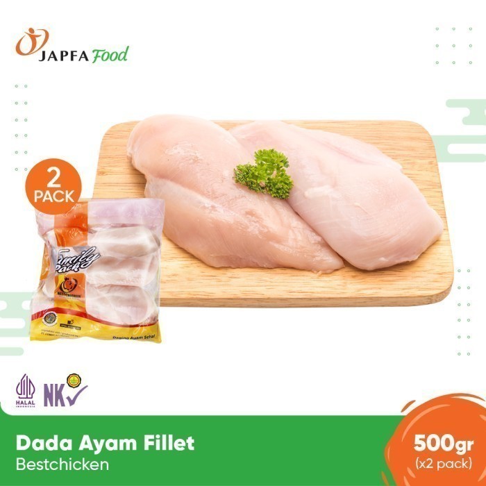 

Bestchicken Bundling Hemat Daging Fillet Dada Ayam 500 Gr - Isi 2 Pack -Gratisongkir