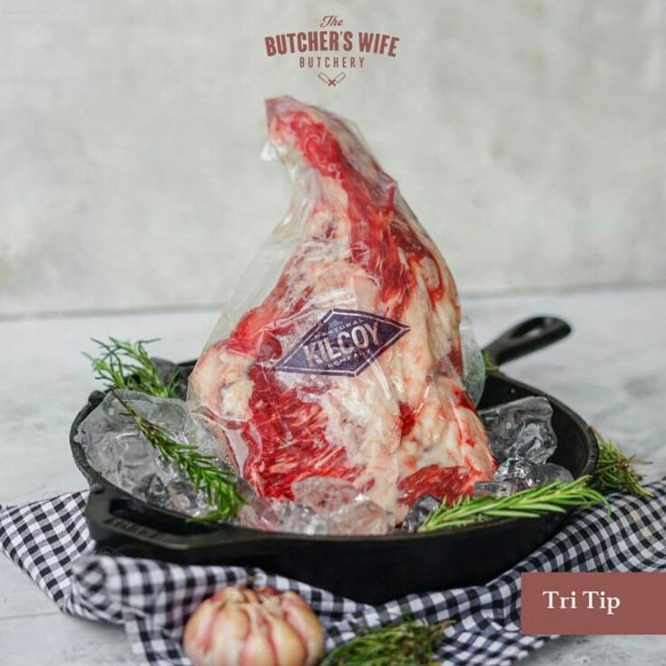 

Tritip Beef Loaf Aust Tri Tip Bottom Sirloin Steak Daging Steak -Gratisongkir