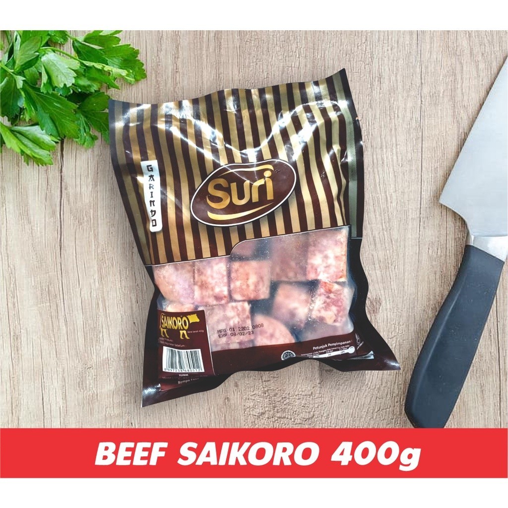 

Suri Beef Saikoro 400 Gram -Gratisongkir